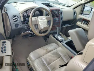 2005 Ford F-150 XLT with VIN 1FTPX12585NA85964, listed as a Copart auction lot 54928615 with 233,380 mi miles and Salvage title. Bid and sale history available at DreamBid. Image 8.
