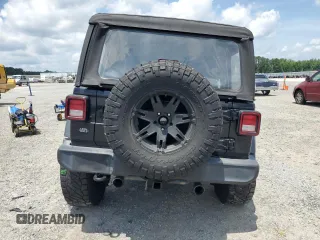 2018 Jeep Wrangler Unlimited Sport S с VIN 1C4HJXDG7JW152968, выставлен на аукционе Copart как лот 61130215 с пробегом 60 796 миль миль и Списание • Salvage title. История ставок и продаж доступна на DreamBid. Изображение 6.