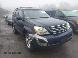 2006 Lexus GX with VIN JTJBT20X260112510, listed as a IAAI auction lot 41911065 with 187,051 mi miles. Bid and sale history available at carsss.com. Image 1.