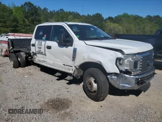 2021 Ford F-350 XL z VIN 1FT8W3DT5MED43189, wystawiony jako Copart lot #49719144 z przebiegiem Nie podano mil oraz Szkoda całkowita • Salvage title. Historia ofert i sprzedaży dostępna na DreamBid. Obrazek 4.