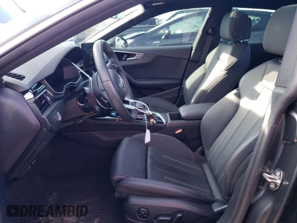 2021 Audi A5 Sportback S line Premium Plus with VIN WAUFACF53MA052425, listed as a Copart auction lot 45168953 with 8,066 mi miles. Bid and sale history available at carsss.com. Image 7.