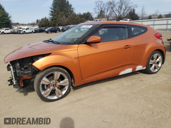 2013 Hyundai Veloster RE:MIX with VIN KMHTC6AD6DU156272, listed as a Copart auction lot 48770025 with 101,729 mi miles and Salvage title. Bid and sale history available at DreamBid. Image 1.