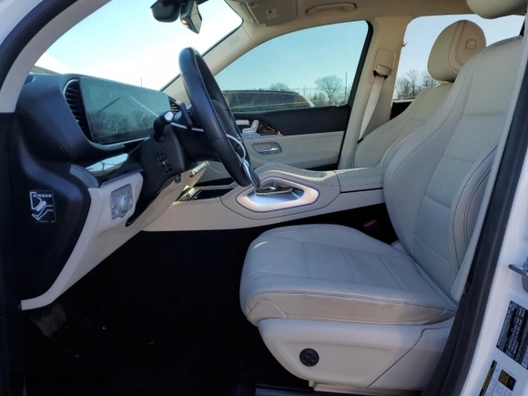 2021 Mercedes-Benz GLE with VIN 4JGFB4KB5MA567746, listed as a Copart auction lot 87651525 with 0 mi miles and Salvage Title. Bid and sale history available at carsss.com. Image 7.