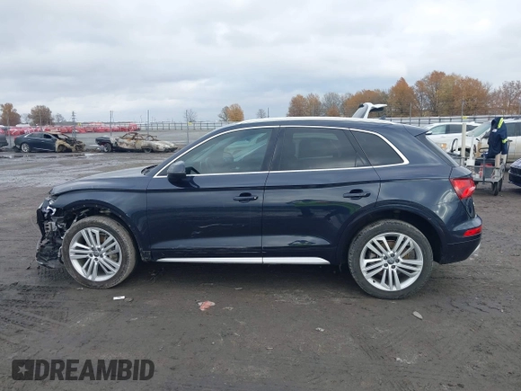 2018 Audi Q5 Premium Plus z VIN WA1BNAFYXJ2092411, wystawiony jako IAAI lot #41051336 z przebiegiem 54 595 mil mil oraz . Historia ofert i sprzedaży dostępna na DreamBid. Obrazek 15.