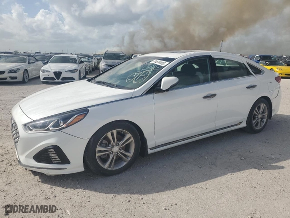 2019 Hyundai Sonata Sport with VIN 5NPE34AFXKH766377, listed as a Copart auction lot 51874495 with 0 mi miles and Non Repairable. Bid and sale history available at carsss.com. Image 1.