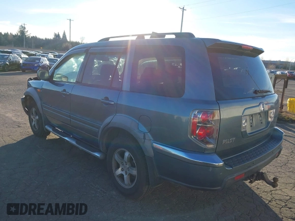 2007 Honda Pilot EX-L with VIN 2HKYF18697H540993, listed as a IAAI auction lot 41243560 with 320,290 mi miles and . Bid and sale history available at DreamBid. Image 3.
