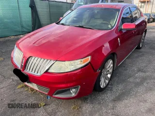 2010 Lincoln MKS EcoBoost with VIN 1LNHL9FT8AG604562, listed as a Copart auction lot 53880395 with 125,178 mi miles and Clean Title. Bid and sale history available at DreamBid. Image 2.