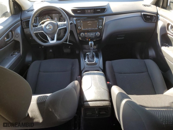 2022 Nissan Rogue Sport S with VIN JN1BJ1AV3NW347626, listed as a Copart auction lot 45947955 with 43,949 mi miles and Salvage Title. Bid and sale history available at carsss.com. Image 8.