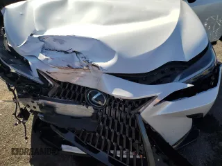 2025 Lexus NX 350 Premium with VIN JTJGGCEZ9S5010385, listed as a Copart auction lot 46846485 with 5,606 mi miles and Salvage title. Bid and sale history available at DreamBid. Image 12.