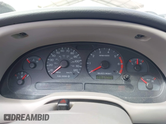 2003 Ford Mustang Standard with VIN 1FAFP40483F339824, listed as a IAAI auction lot 41824009 with 607,400 mi miles. Bid and sale history available at carsss.com. Image 7.