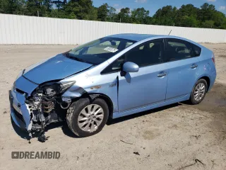 2014 Toyota Prius z VIN JTDKN3DP1E3058563, wystawiony jako Copart lot #55855275 z przebiegiem Nie podano mil oraz Szkoda całkowita • Salvage title. Historia ofert i sprzedaży dostępna na DreamBid. Obrazek 1.