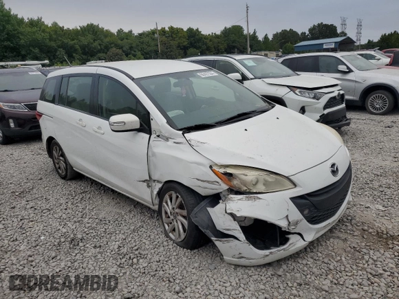 2015 Mazda 5 Sport with VIN JM1CW2BL8F0181954, listed as a Copart auction lot 66497504 with 174,608 mi miles and Salvage Title. Bid and sale history available at DreamBid. Image 4.