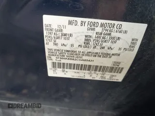 2012 Ford Explorer с VIN 1FMHK8B82CGA85431, выставлен на аукционе IAAI как лот 42699453 с пробегом 41 898 миль миль и . История ставок и продаж доступна на DreamBid. Изображение 9.