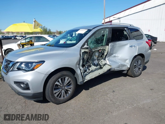 2019 Nissan Pathfinder SL with VIN 5N1DR2MM8KC629938, listed as a IAAI auction lot 42020133 with 78,631 mi miles and . Bid and sale history available at DreamBid. Image 17.