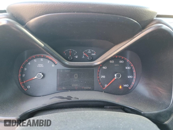 2015 GMC Canyon 2WD SLE with VIN 1GTG5BE38F1240947, listed as a Copart auction lot 82707204 with 63,049 mi miles and Salvage Title. Bid and sale history available at carsss.com. Image 9.