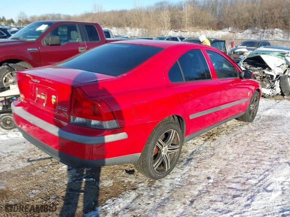 2002 Volvo S60 with VIN YV1RS53D922192520, listed as a IAAI auction lot 41557013 with 196,594 mi miles. Bid and sale history available at carsss.com. Image 4.