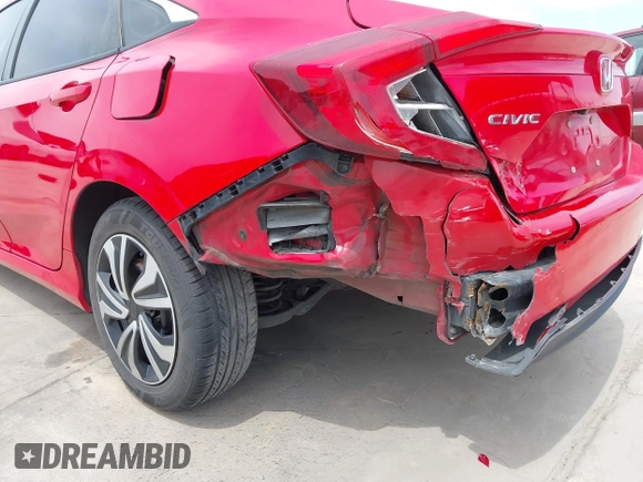 2017 Honda Civic LX with VIN 2HGFC2F56HH502259, listed as a IAAI auction lot 42057109 with 93,857 mi miles and . Bid and sale history available at DreamBid. Image 6.