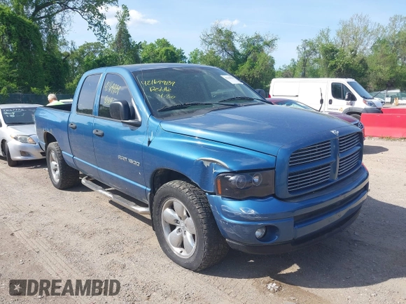 2003 Dodge 1500 ST with VIN 1D7HU18N13S229881, listed as a IAAI auction lot 42169989 with 148,606 mi miles. Bid and sale history available at carsss.com. Image 1.