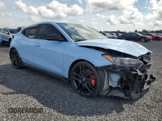 2022 Hyundai Veloster с VIN KMHT36AH4NU013406, выставлен на аукционе Copart как лот 60706625 с пробегом 84 303 миль миль и Чистый • Clean title. История ставок и продаж доступна на DreamBid. Изображение 4.