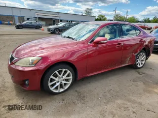 2012 Lexus IS 250 z VIN JTHCF5C20C5053129, wystawiony jako Copart lot #65956485 z przebiegiem 131 879 mil mil oraz Szkoda całkowita • Salvage title. Historia ofert i sprzedaży dostępna na DreamBid. Obrazek 1.