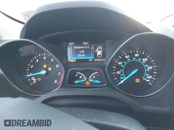 2015 Ford Escape Titanium with VIN 1FMCU9J99FUB34831, listed as a IAAI auction lot 41278305 with 59,658 mi miles and . Bid and sale history available at DreamBid. Image 7.