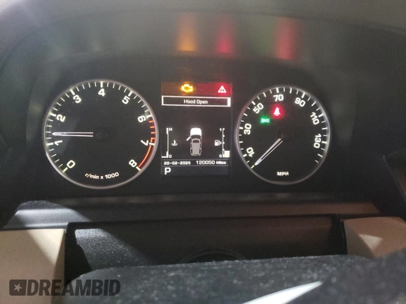 2013 Land Rover LR4 HSE with VIN SALAG2D40DA656023, listed as a Copart auction lot 45916285 with 120,050 mi miles and Salvage Title. Bid and sale history available at DreamBid. Image 9.