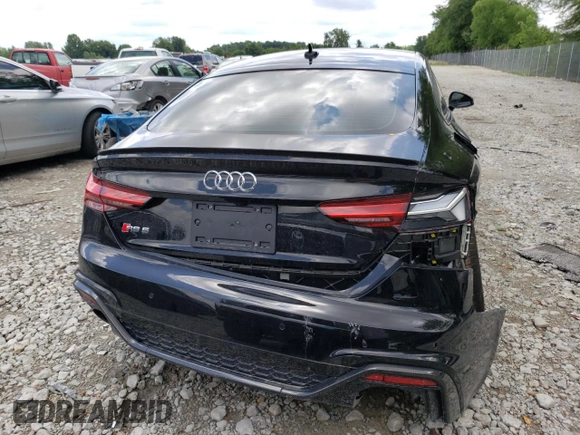 2023 Audi RS 5 Sportback z VIN WUAAWCF5XPA900600, wystawiony jako Copart lot #58295863 z przebiegiem 4808 mil mil oraz . Historia ofert i sprzedaży dostępna na DreamBid. Obrazek 6.
