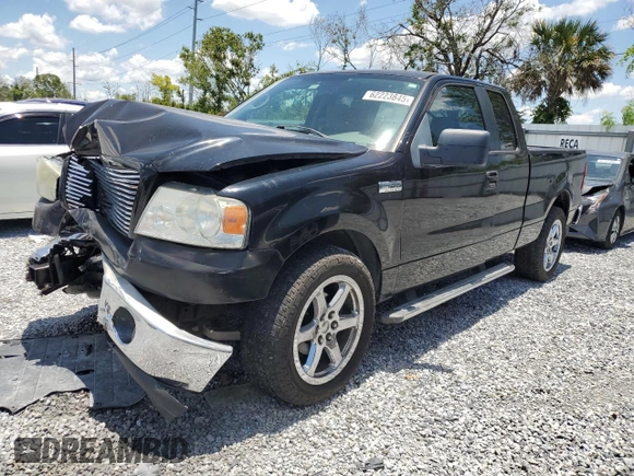 2006 Ford F-150 XLT with VIN 1FTPX12566FA61707, listed as a Copart auction lot 62223845 with 150,056 mi miles and Salvage title. Bid and sale history available at DreamBid. Image 1.