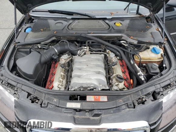 2007 Audi A8 L 4.2L with VIN WAUMV44E77N026086, listed as a Copart auction lot 61807414 with 0 mi miles and Salvage Title. Bid and sale history available at carsss.com. Image 12.