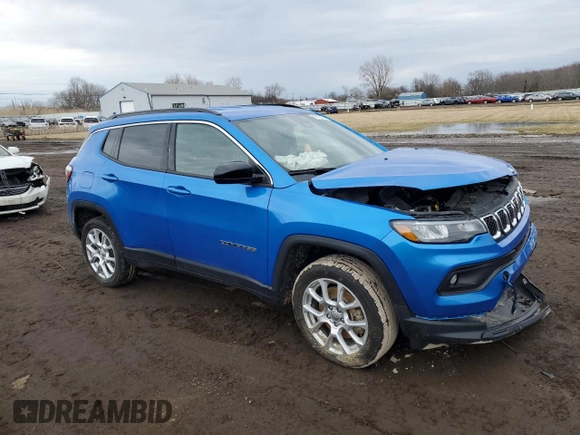 2023 Jeep Compass Latitude Lux с VIN 3C4NJDFN7PT504040, выставлен на аукционе Copart как лот 47479795 с пробегом 18 738 миль миль и На запчасти • Non repairable. История ставок и продаж доступна на DreamBid. Изображение 4.