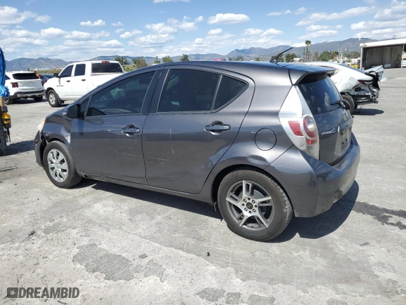 2013 Toyota Prius c One with VIN JTDKDTB34D1550209, listed as a Copart auction lot 51770575 with 129,387 mi miles and Salvage Title. Bid and sale history available at carsss.com. Image 2.