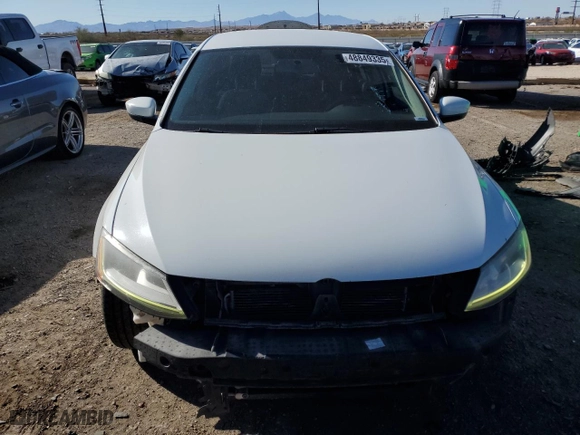 2017 Volkswagen Jetta 1.4T S with VIN 3VW2B7AJ7HM410643, listed as a Copart auction lot 48849335 with 129,705 mi miles and Salvage Title. Bid and sale history available at carsss.com. Image 5.