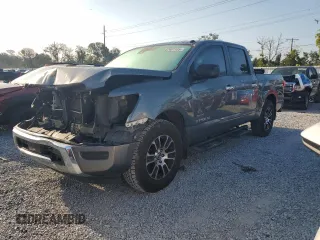 2021 Nissan Titan S z VIN 1N6AA1EE6MN531298, wystawiony jako Copart lot #57401105 z przebiegiem 72 655 mil mil oraz Szkoda całkowita • Salvage title. Historia ofert i sprzedaży dostępna na DreamBid. Obrazek 1.