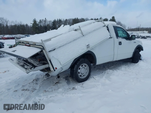 2012 Ford F-150 XL with VIN 1FTMF1CMXCKD01467, listed as a IAAI auction lot 41565658 with 103,028 mi miles. Bid and sale history available at carsss.com. Image 4.