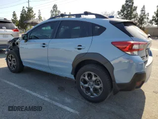 2022 Subaru Crosstrek Special Sports z VIN JF2GTHSC5NH280584, wystawiony jako Copart lot #57972645 z przebiegiem 8 385 mil mil oraz Szkoda całkowita • Salvage title. Historia ofert i sprzedaży dostępna na DreamBid. Obrazek 2.
