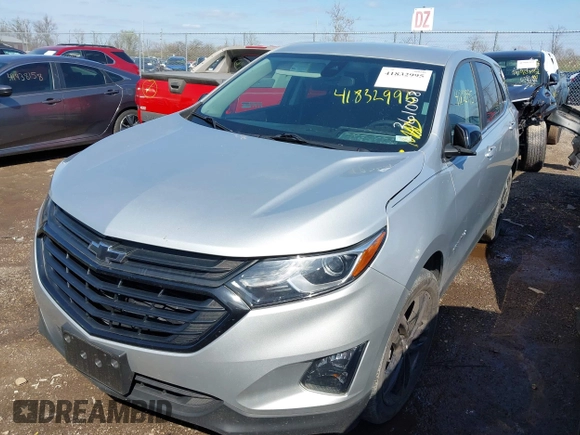 2021 Chevrolet Equinox LT with VIN 3GNAXKEV6ML361068, listed as a IAAI auction lot 41832995 with 48,268 mi miles and . Bid and sale history available at DreamBid. Image 17.