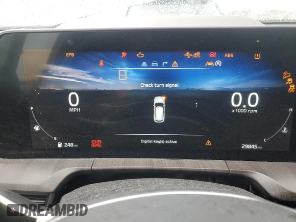 2023 Kia Telluride SX с VIN 5XYP5DGC5PG381663, выставлен на аукционе Copart как лот 60544285 с пробегом 29 845 миль миль и Списание • Salvage title. История ставок и продаж доступна на DreamBid. Изображение 9.