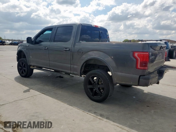 2015 Ford F-150 XLT with VIN 1FTEW1EG5FKE59408, listed as a Copart auction lot 51052595 with 178,674 mi miles and Salvage Title. Bid and sale history available at carsss.com. Image 2.