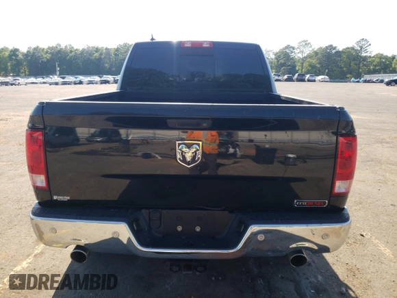 2017 Ram 1500 Big Horn with VIN 1C6RR7LM1HS878967, listed as a Copart auction lot 53470655 with Not provided miles and Non repairable. Bid and sale history available at DreamBid. Image 6.