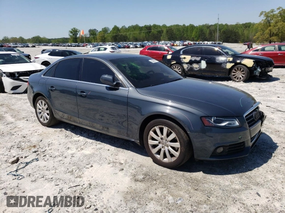 2010 Audi A4 2.0T Premium Plus with VIN WAUEFAFL8AN041330, listed as a Copart auction lot 52596195 with 101,305 mi miles and Salvage Title. Bid and sale history available at carsss.com. Image 4.