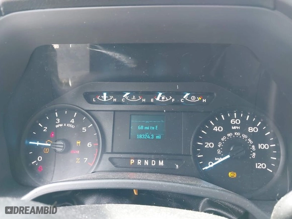 2019 Ford F-150 XL with VIN 1FTMF1C55KKD80487, listed as a IAAI auction lot 39009387 with 18,324 mi miles. Bid and sale history available at carsss.com. Image 7.