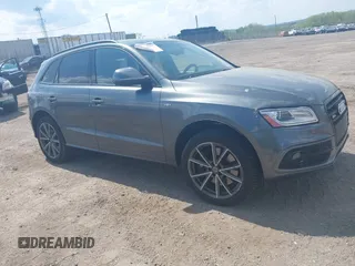 2016 Audi SQ5 Premium Plus z VIN WA1CCAFP5GA070042, wystawiony jako IAAI lot #42173065 z przebiegiem 101 031 mil mil oraz . Historia ofert i sprzedaży dostępna na DreamBid. Obrazek 1.