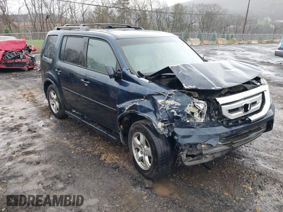 2009 Honda Pilot EX-L with VIN 5FNYF48699B055062, listed as a IAAI auction lot 41967409 with 300,781 mi miles and . Bid and sale history available at carsss.com. Image 1.