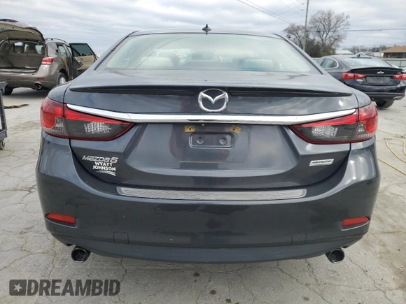 2014 Mazda 6 i Grand Touring with VIN JM1GJ1W63E1141191, listed as a Copart auction lot 47986875 with 99,016 mi miles and Salvage Title. Bid and sale history available at carsss.com. Image 6.