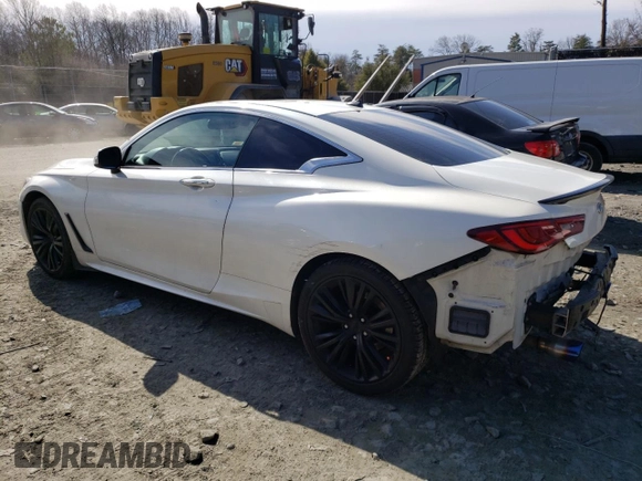 2017 Infiniti Q60 Premium с VIN JN1EV7EL4HM551316, выставлен на аукционе Copart как лот 48262205 с пробегом 83 261 миль миль и На запчасти • Non repairable. История ставок и продаж доступна на DreamBid. Изображение 2.
