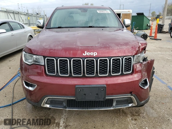 2020 Jeep Grand Cherokee Limited with VIN 1C4RJFBG7LC241736, listed as a Copart auction lot 52993735 with 71,836 mi miles and Salvage title. Bid and sale history available at DreamBid. Image 5.