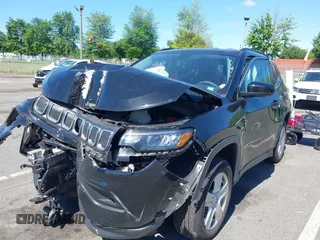 2022 Jeep Compass Latitude с VIN 3C4NJDBB4NT151989, выставлен на аукционе IAAI как лот 42297583 с пробегом 20 352 миль миль и . История ставок и продаж доступна на DreamBid. Изображение 2.