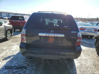 2006 Acura MDX with VIN 2HNYD18226H522579, listed as a Copart auction lot 43696105 with 217,953 mi miles and Clean Title. Bid and sale history available at carsss.com. Image 6.