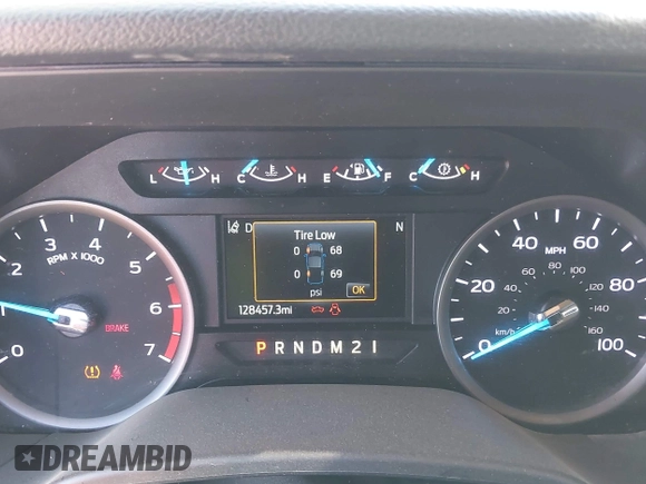 2020 Ford F-250 XL with VIN 1FT7W2B62LEE05827, listed as a IAAI auction lot 41816519 with 128,457 mi miles and . Bid and sale history available at DreamBid. Image 7.