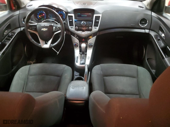 2012 Chevrolet Cruze LT w/1LT with VIN 1G1PF5SC2C7153730, listed as a Copart auction lot 49588775 with 172,000 mi miles and Clean Title. Bid and sale history available at carsss.com. Image 8.